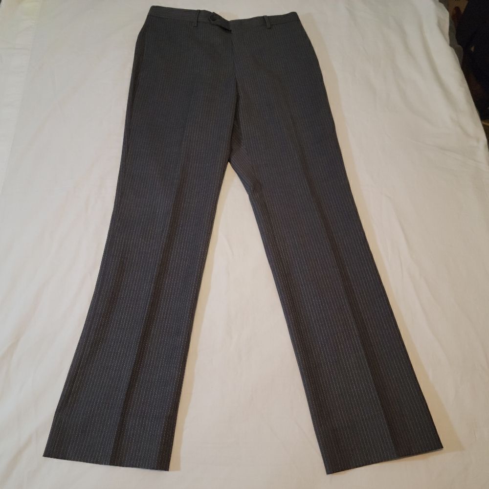 Tommy Hilfiger Gray Pinstripe Suit - Picture 6 of 11